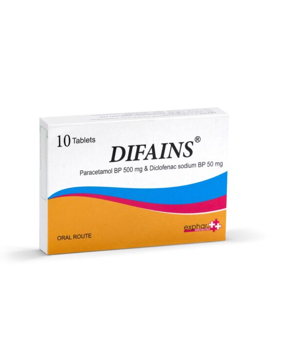 difains tablets exphar